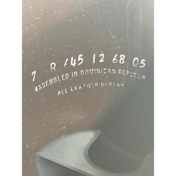 Devon Aire Black Leather Tall Riding Boots Lace Up Zip Back Women Size 7 - Picture 6 of 11